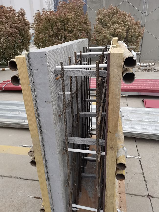 A級外置高精度結構一體化保溫墻板模型構造